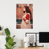 Poster Juliette par John William Waterhouse (Bureau à domicile)