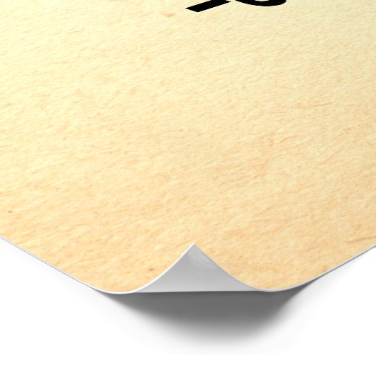 Poster Julius César Citation La Mort Est Cast (Coin)