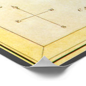 Poster Jumeaux Gemini Constellation Vintage Urania miroir (Coin)