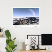 Poster Jumeaux montants (Bureau à domicile)