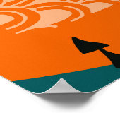 Poster Jumelage de mode : l'art Abstrait (Coin)