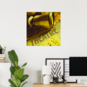 Poster Jumelles de théâtre (Bureau à domicile)
