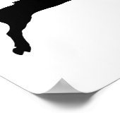 Poster Jumping Galloping Running Horse (Coin)