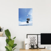 Poster Jumping Wakeboarder (Bureau à domicile)