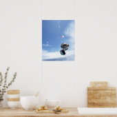 Poster Jumping Wakeboarder (Cuisine)