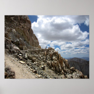 Poster Junction du sentier du mont Whitney - sentier John