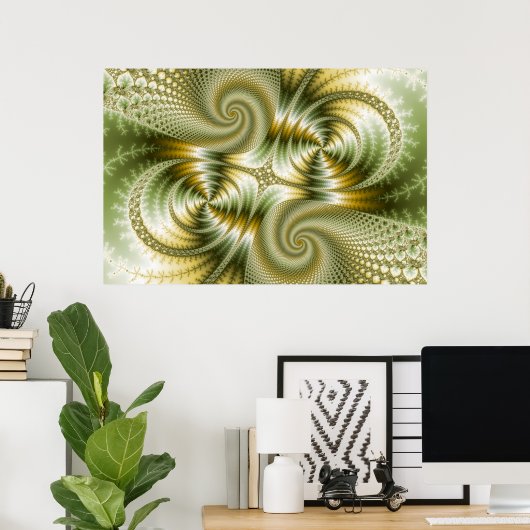 Poster Junction - Mandelbrot Art (Bureau à domicile)