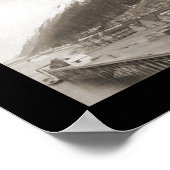 Poster Juneau, AK Sheep Creek Photo 1914 (Coin)