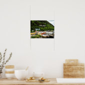 Poster Juneau, Alaska, photo de la ville (Cuisine)