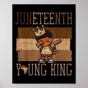Poster JunetDix Boy Dab Young King mignonne African Boys