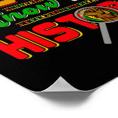 Poster Junetdix Connaissez votre histoire Black Pride 186 (Coin)