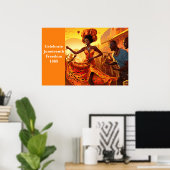 Poster Juneteenth (Thuiskantoor)