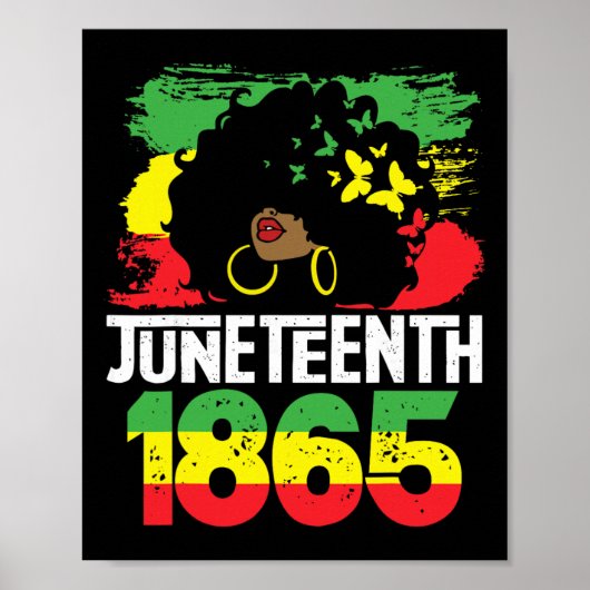 Poster Juneteenth est mon jour de l'indépendance Femmes n (Devant)