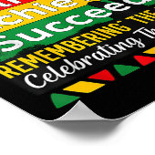 Poster Juneteenth est mon jour de l'indépendance Fierté n (Coin)