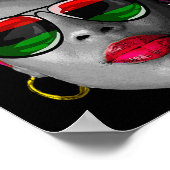 Poster Junetten Chemises femmes drogue Afro poupée Reine  (Coin)