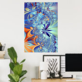 Poster Jungle. (Bureau à domicile)