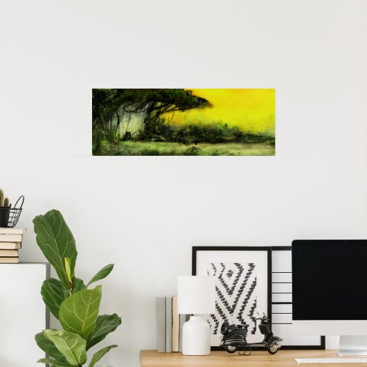 Poster Jungle (Bureau à domicile)