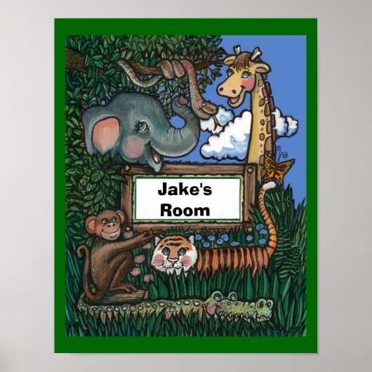 Poster Jungle (Devant)