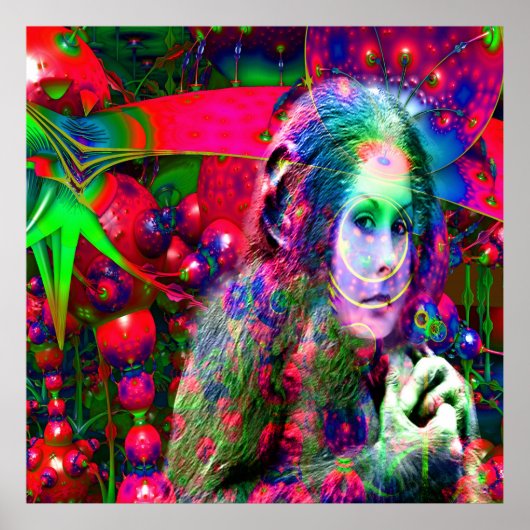 Poster Jungle Alien (Devant)