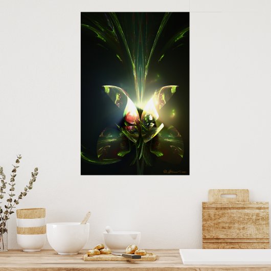 Poster Jungle Bouquet (Cuisine)