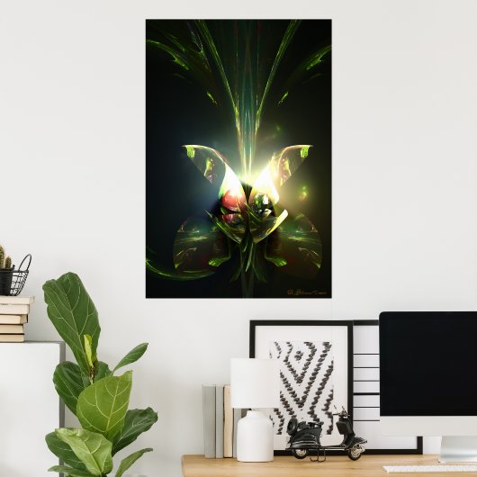 Poster Jungle Bouquet (Bureau à domicile)