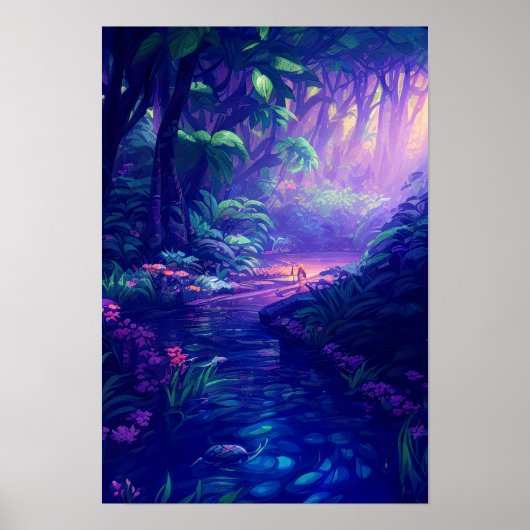 Poster Jungle magique (Devant)