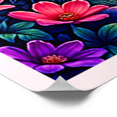 Poster Jungle Moon Blue Parrot Paradise (Coin)