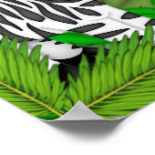 POSTER JUNGLE MURAL POUR CHAMBRE ENFANTS (Coin)