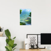 Poster Jungle Refuge (Bureau à domicile)