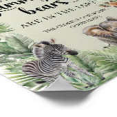 Poster Jungle Safari Animaux Devinez Combien D'Ours Gummy (Coin)