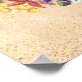 Poster Jungle Safari wildone baby shower aquarelle Or (Coin)