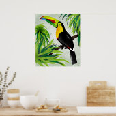 Poster Jungle Toucan (Cuisine)