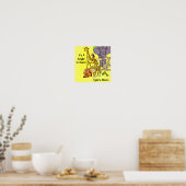 Poster Jungle, Zoo Animaux (Cuisine)