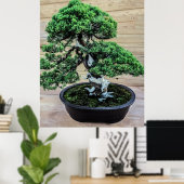 Poster Junier chinois Bonsai Tree (Bureau à domicile)