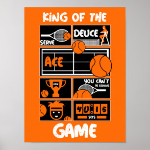 Poster Junior Boys Tennis Player