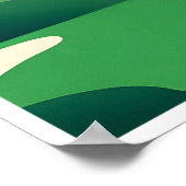 Poster Junior Girls Golf Art Print (Coin)