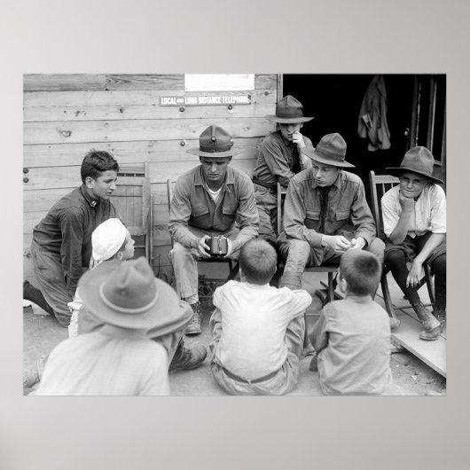 Poster Junior Marines : 1919 (Devant)