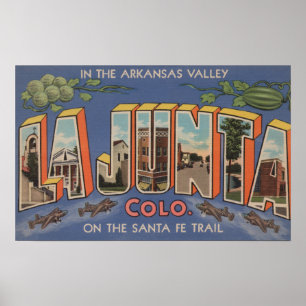 Poster Junte de La, le Colorado - grandes scènes 2 de