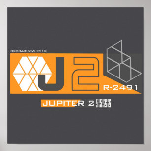 Poster Jupiter 2 Inspiré de Lost In Space