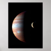 Poster Jupiter 5th Planet with Cassini Solar System (Devant)
