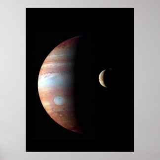 Poster Jupiter and Io