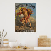 Poster Jupiter Cigars (Cuisine)