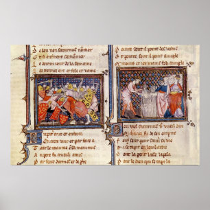 Poster Jupiter contre Saturne : Saturne enseignement