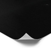 Poster Jupiter en infrarouge, télescope spatial James Web (Coin)