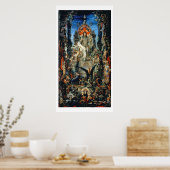 Poster Jupiter et Semele, 1894-1895 (huile sur toile) (Cuisine)