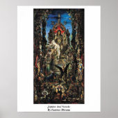 Poster Jupiter Et Semele Par Gustave Moreau (Devant)