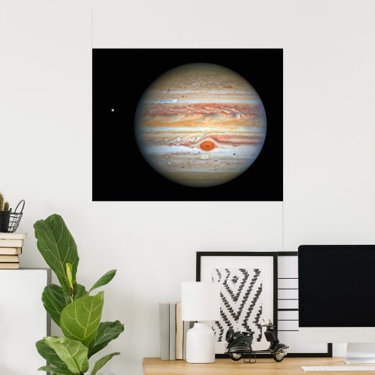 Poster Jupiter & Europa (Bureau à domicile)