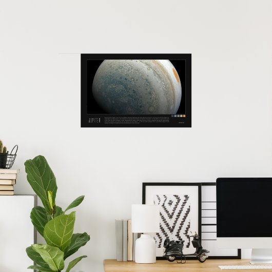 Poster Jupiter (Mission Juno) (Bureau à domicile)