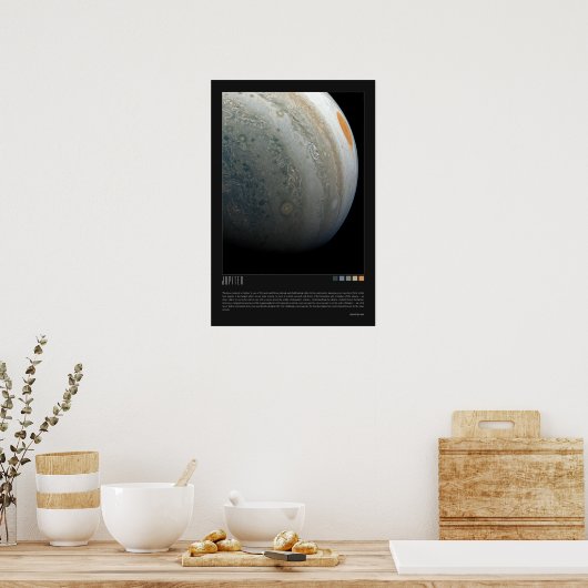 Poster Jupiter (Mission Juno) (Cuisine)