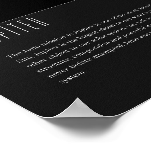 Poster Jupiter (Mission Juno) (Coin)